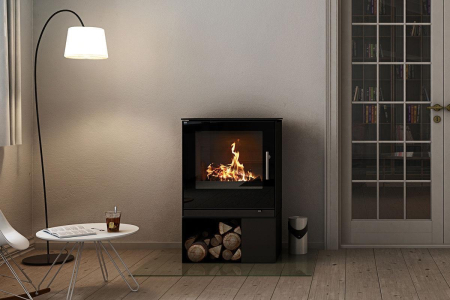 VERKOCHT Aanbieding Attika Q-Tee 2 vrijstaande houtkachel.