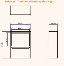 Wanders tekening orion traditional black (1)