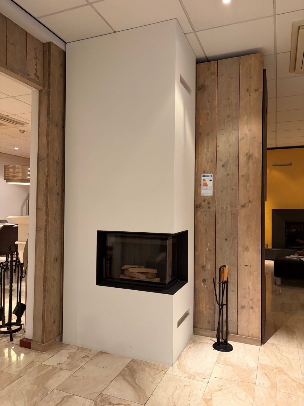 Heat hoekhaard rechts 60x44x33 - foto showroommodel